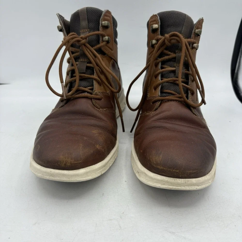 Timberland Boots Mens Size 9 Hoverlite Graydon Brown Leather‎ A10EE